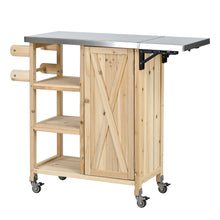 Foldable Outdoor Kitchen Island