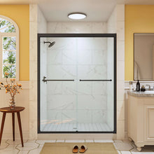 BE6076-MB Frameless Sliding Shower Door