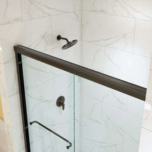 BE6076-MB Frameless Sliding Shower Door