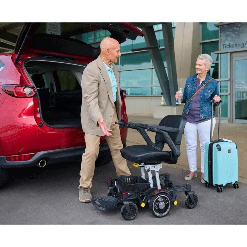 Buzzaround Carry On Folding Power Wheelchair - Travel-Ready