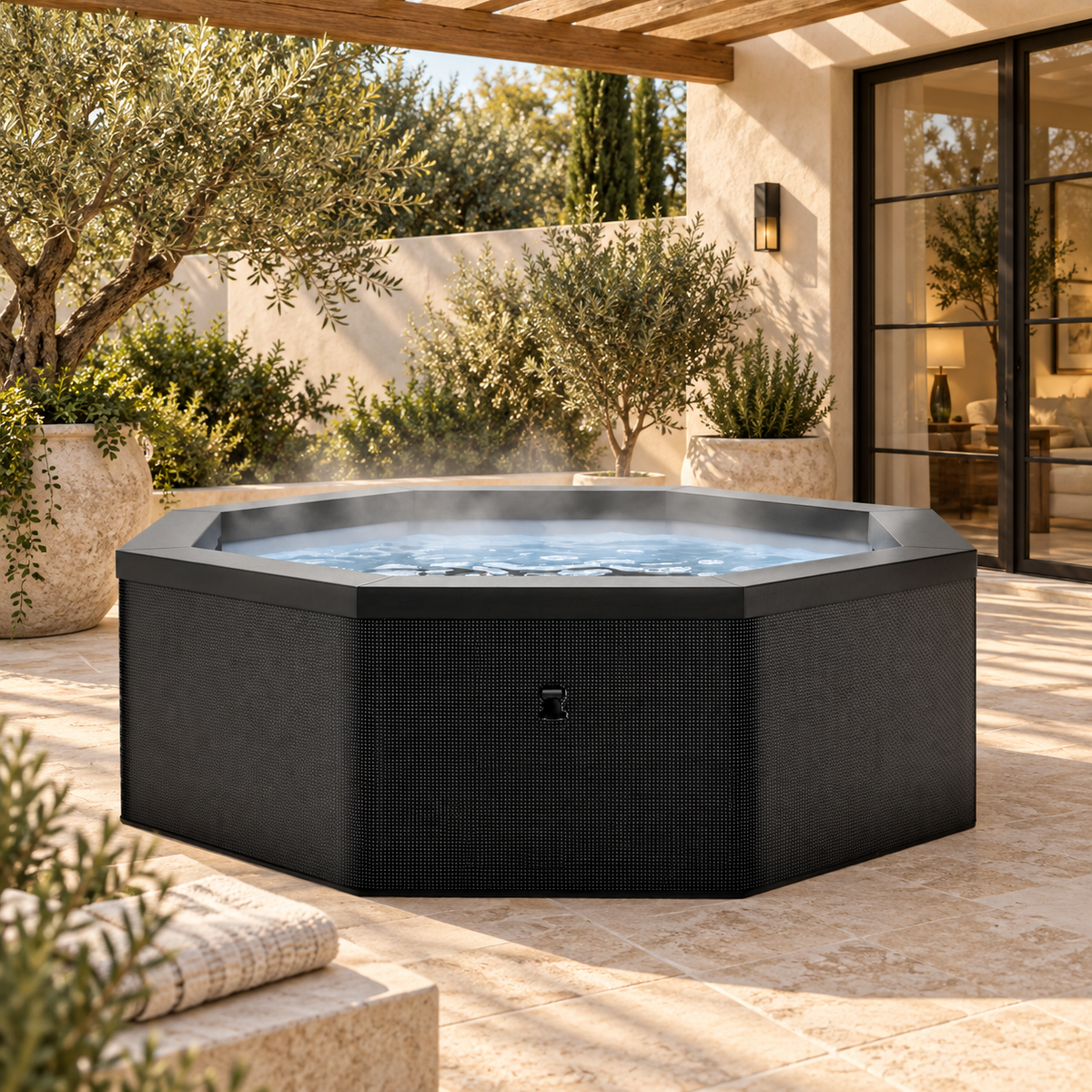 Como 6-Person Eco Foam Hot Tub