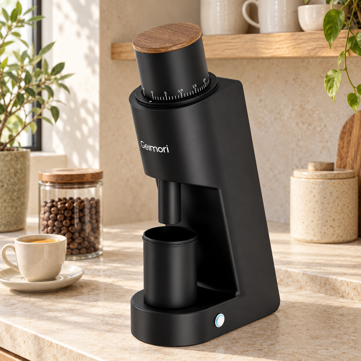 Geimori GU38 Coffee Grinder | Compact Single Dose Grinder