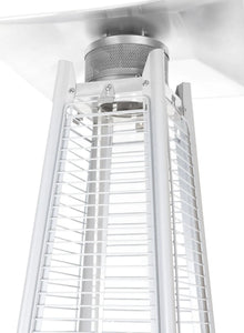 Coronado Brushed Bronze Pyramid Flame Patio Heater