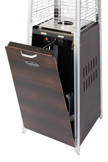 Coronado Brushed Bronze Pyramid Flame Patio Heater