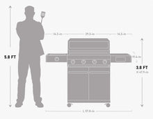 Eminence 405 ClearView® Smart Stainless Steel Gas Grill