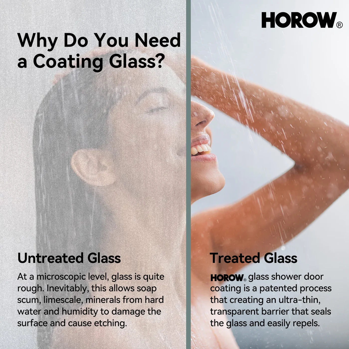 MI6076-MB Matte Black Sliding Shower Door