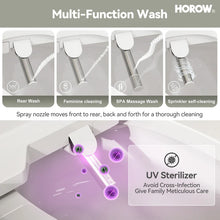 Elongated Toilet Seat with Bidet and Heated Model B0403