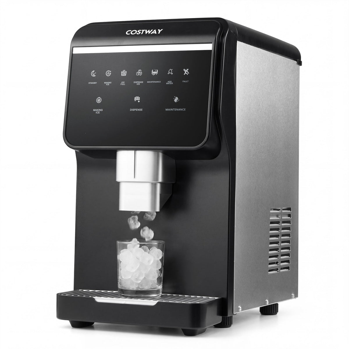 80 lb. Self-Dispensing Nugget Ice Maker