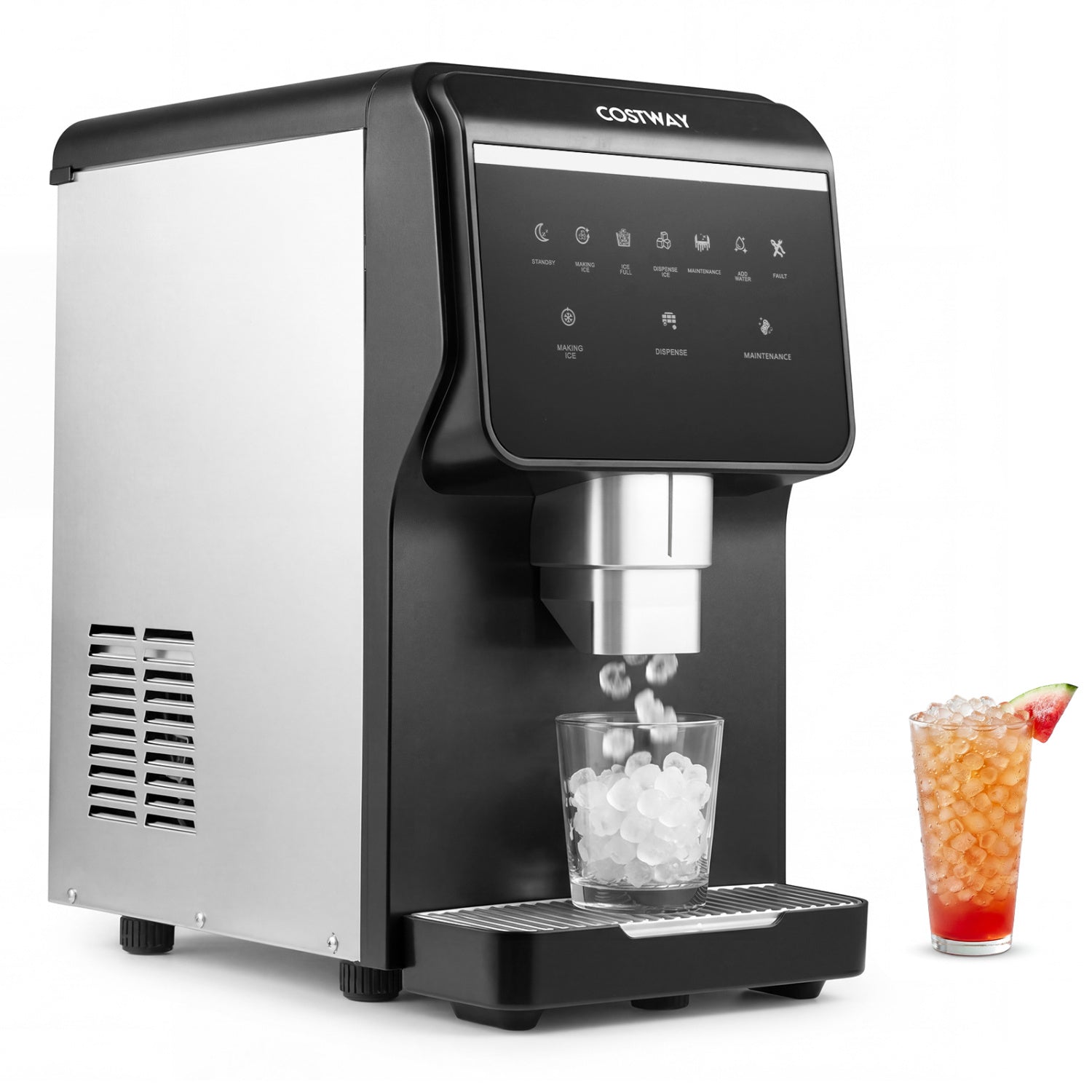 80 lb. Self-Dispensing Nugget Ice Maker
