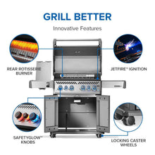 Rogue® PRO-S 525 RSIB Gas Grill with Infrared Side & Rear Burners