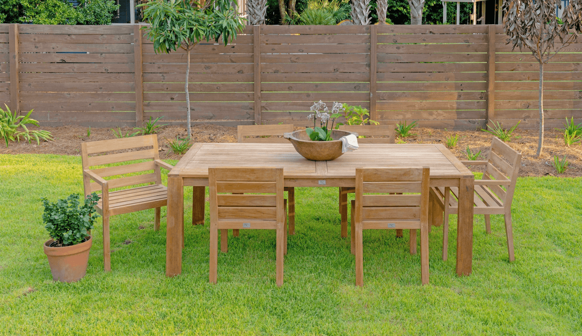 Charleston 63" 7-Piece Dining Set