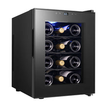 12 Bottle Thermoelectric Wine Cooler, 1.17cu.ft Single Zone Wine