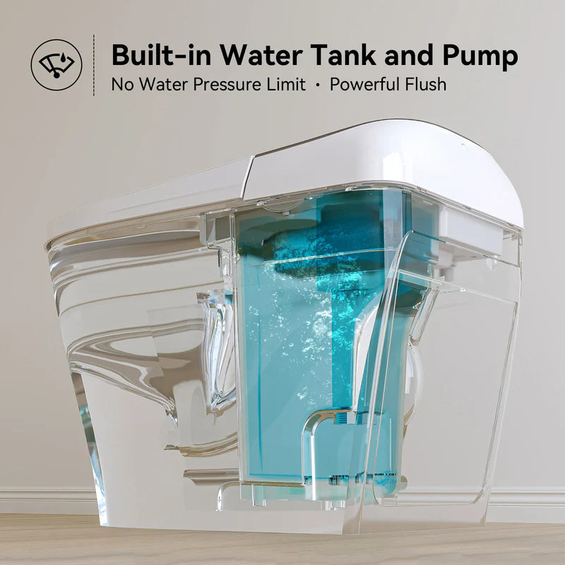 T03Pro Smart Toilet Built-in Tank and Electric Booster Pump