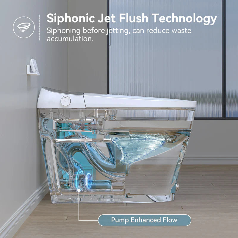 T03Pro Smart Toilet Built-in Tank and Electric Booster Pump