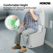 T16 Smart Bidet Toilet – Heated Seat, Tankless Design & Dual Flush