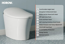 T16 Smart Bidet Toilet – Heated Seat, Tankless Design & Dual Flush