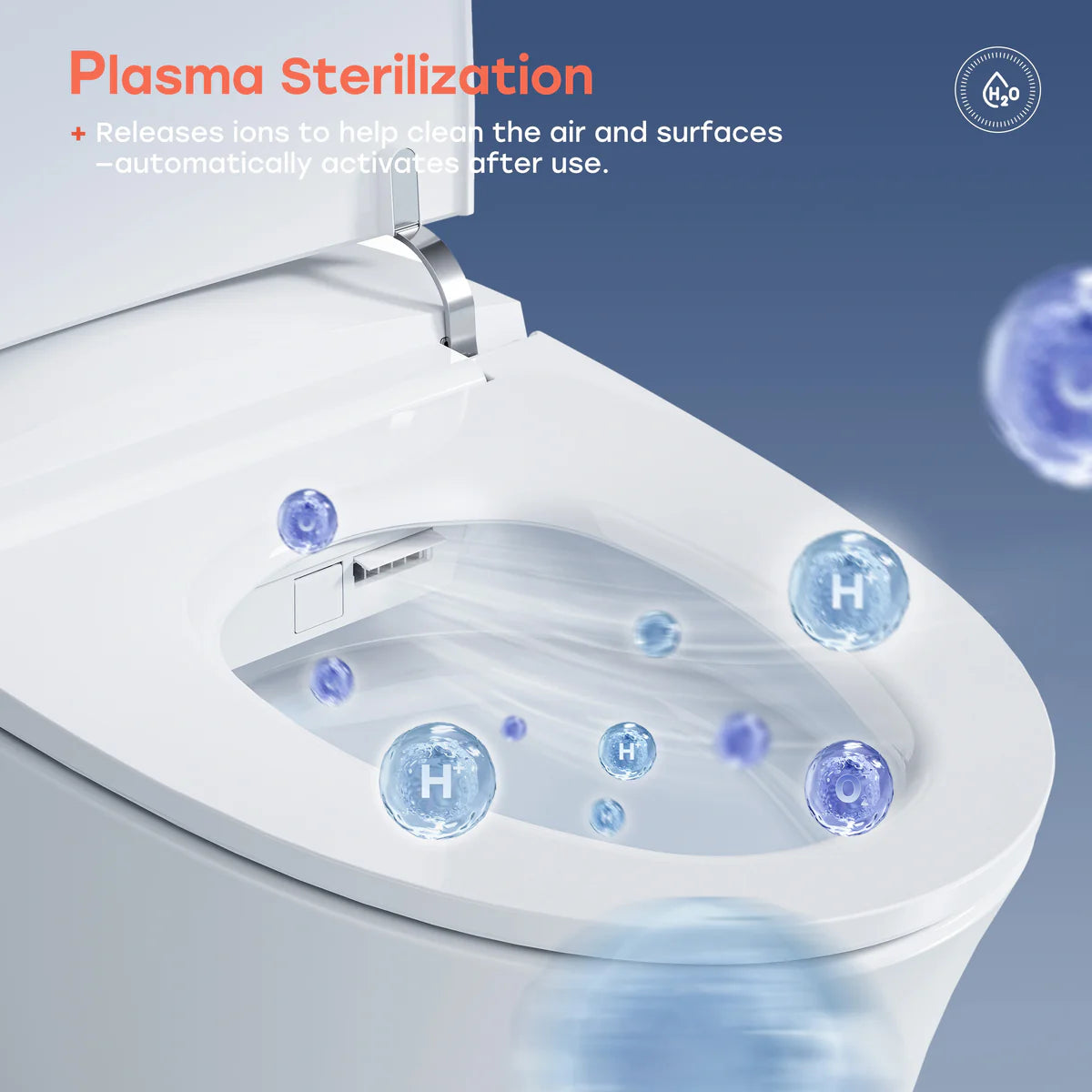 T33 Smart Bidet Toilet – ADA Compliant, Built-In Bidet & Automatic Flush