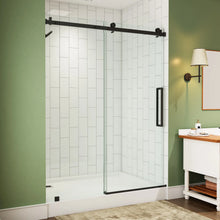 TE6076-MB Frameless Sliding Shower Door
