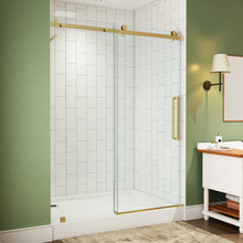 TE6076-MB Frameless Sliding Shower Door