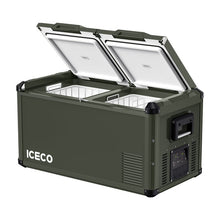ICECO VL75ProD Olive 75L Heavy Duty 12V Fridge Freezer