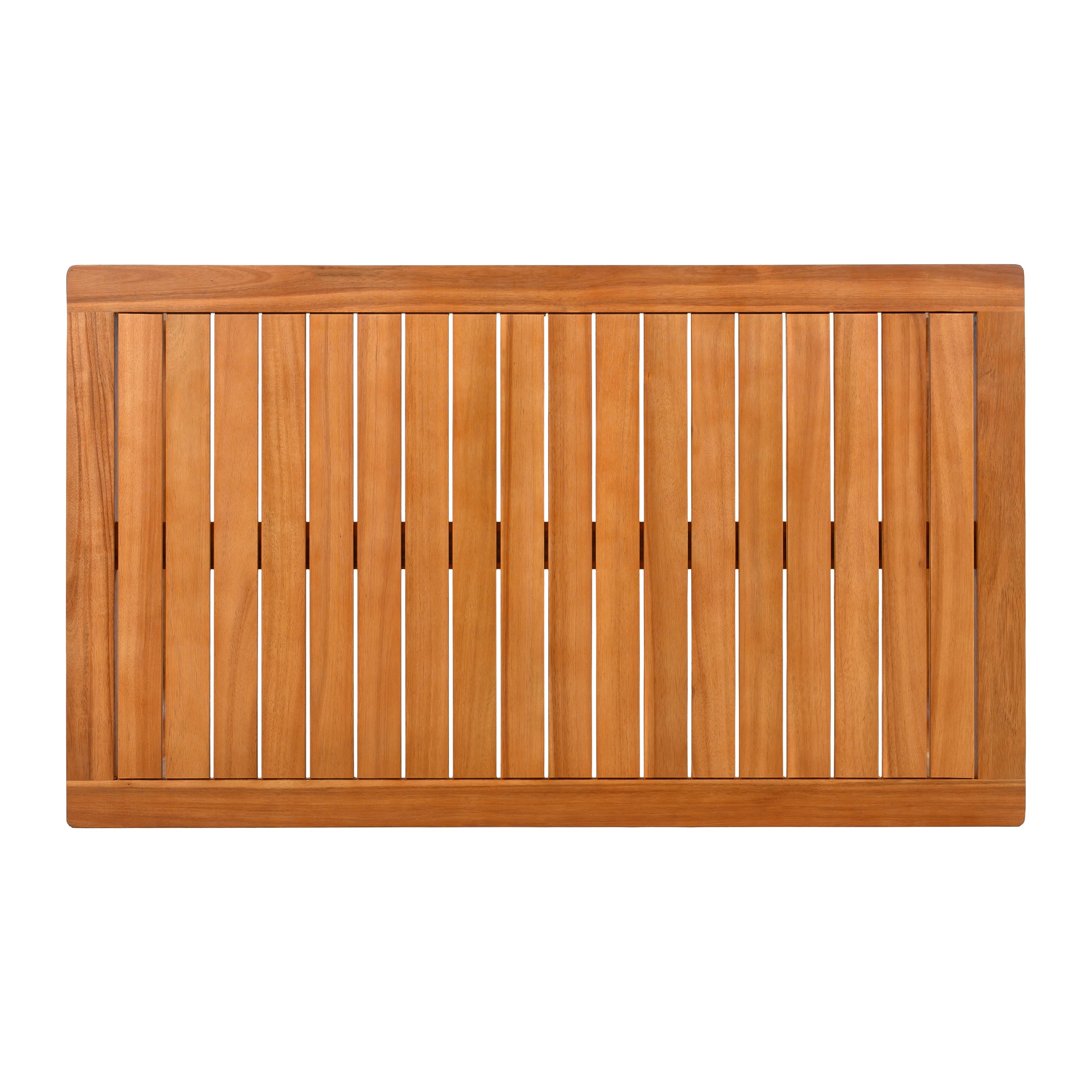 4-Piece Acacia Wood Outdoor Patio Furniture Set