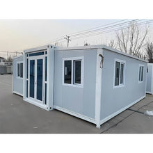 Creative Expandable Foldable House 3 Rooms Prefabricated Livable Modular Home