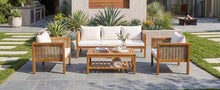 4-Piece Patio Sofa Set Outdoor Seating Group