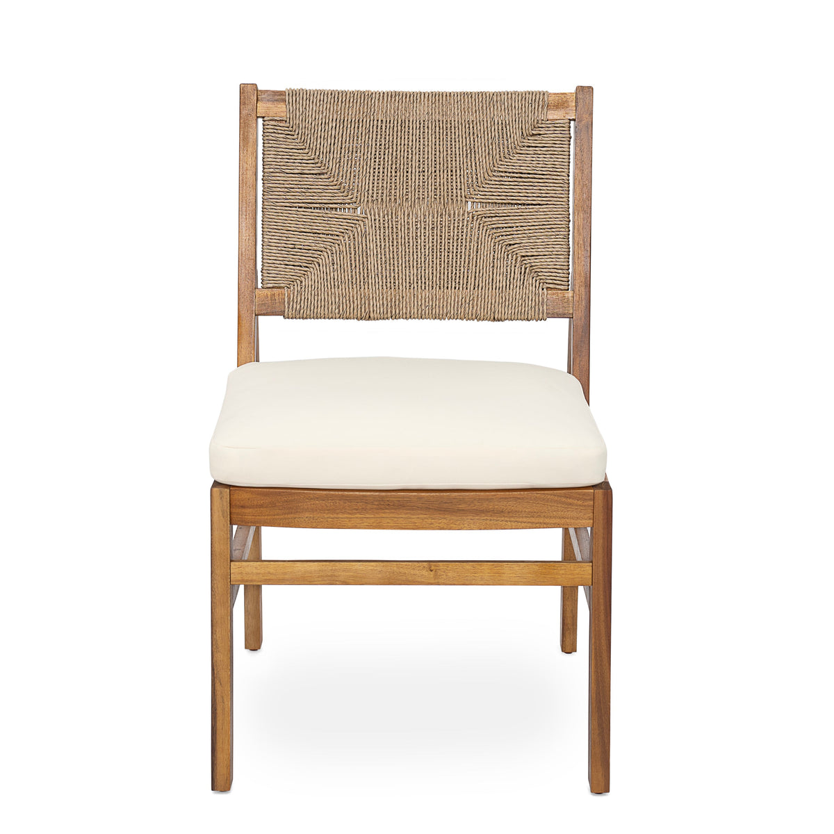 Outdoor 7-Piece Rustic Acacia Wood Dining Set