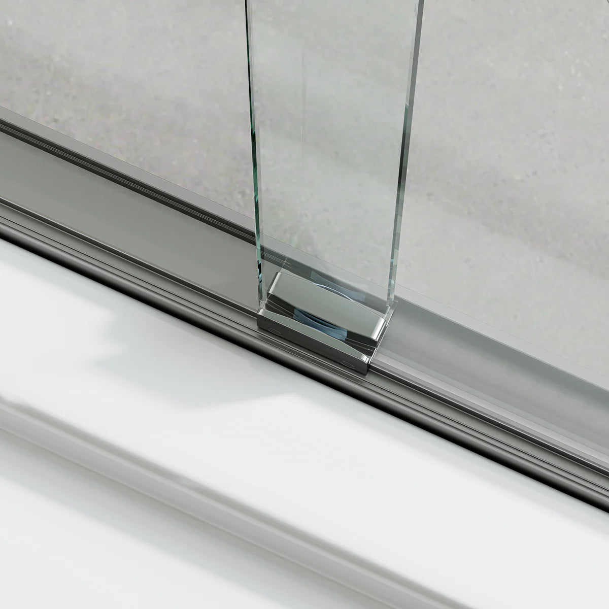 BE6072-BN Double Sliding Shower Door