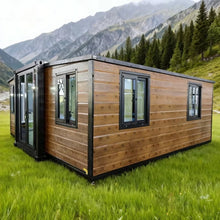 Expandable Container House EPS Sandwich Panel Breathable Contemporary Design 20Ft Multi-Functional Living Room Container Home