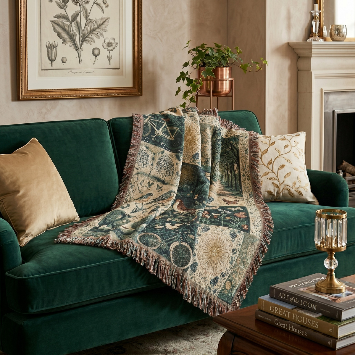 Pathways & Possibilities Woven Throw Blanket
