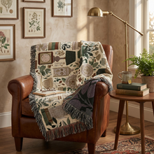 Tea & Comfort Woven Throw Blanket