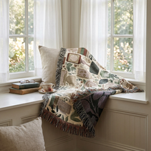 Tea & Comfort Woven Throw Blanket