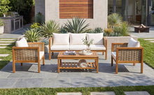 4-Piece Patio Sofa Set Outdoor Seating Group