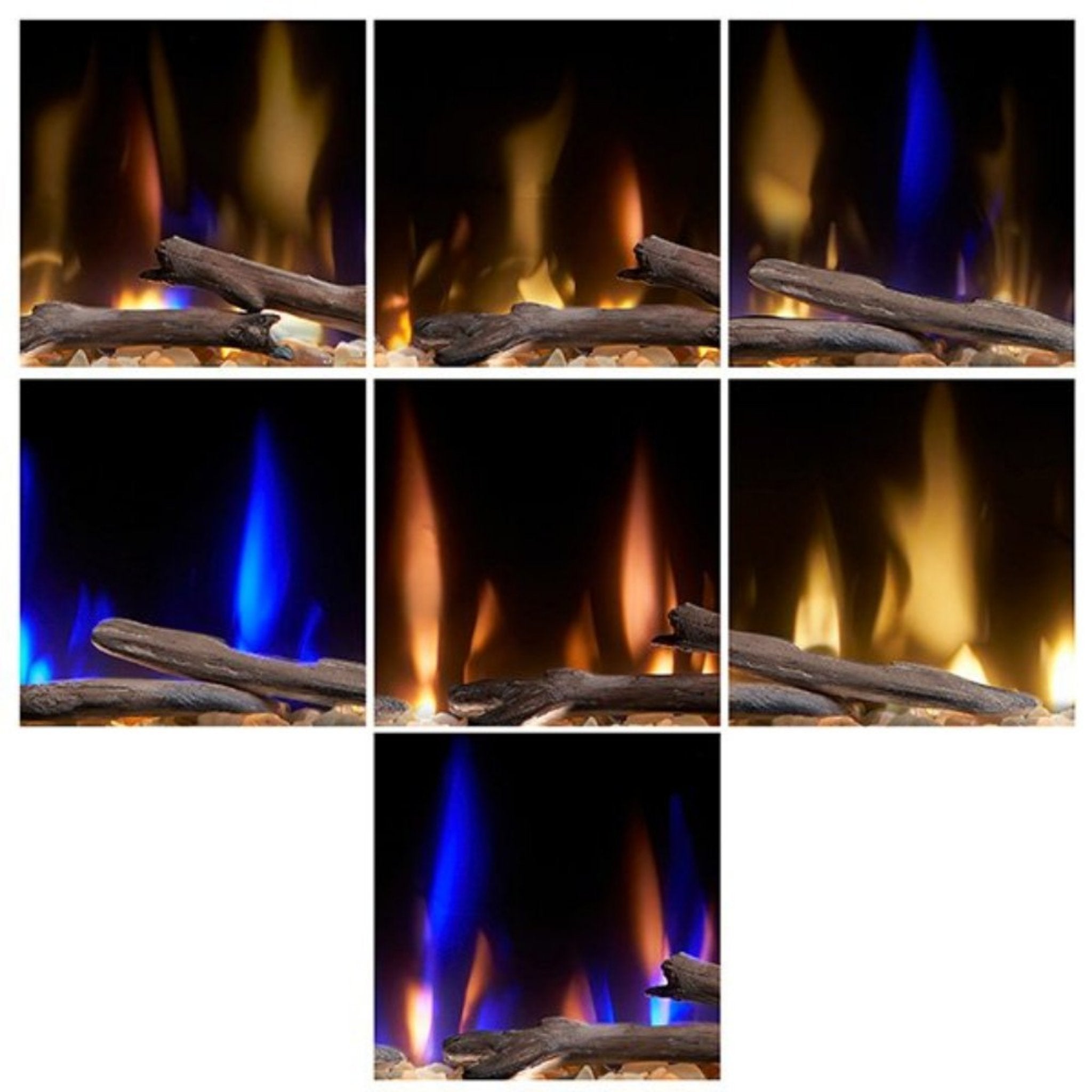 50-Inch Premium Built-In Linear Electric Fireplace with Trim Kit