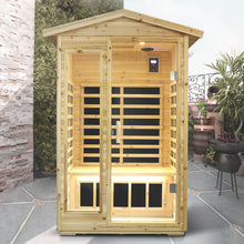 Two-Person Far Infrared Outdoor Sauna Room