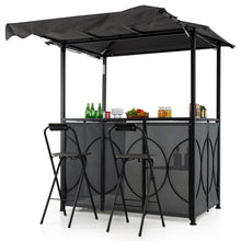 Grill Gazebo with Awning 3-Piece Outdoor BBQ Canopy