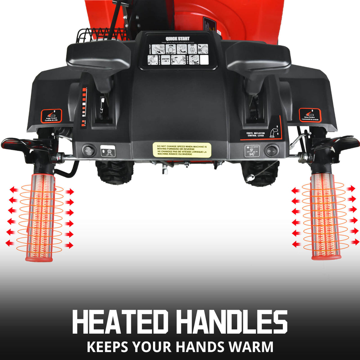 26" Two-Stage Self-Propelled Gas Snow Blower with Briggs &amp; Stratton Engine – HB7109B