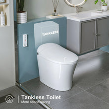 T16 Smart Bidet Toilet – Heated Seat, Tankless Design & Dual Flush
