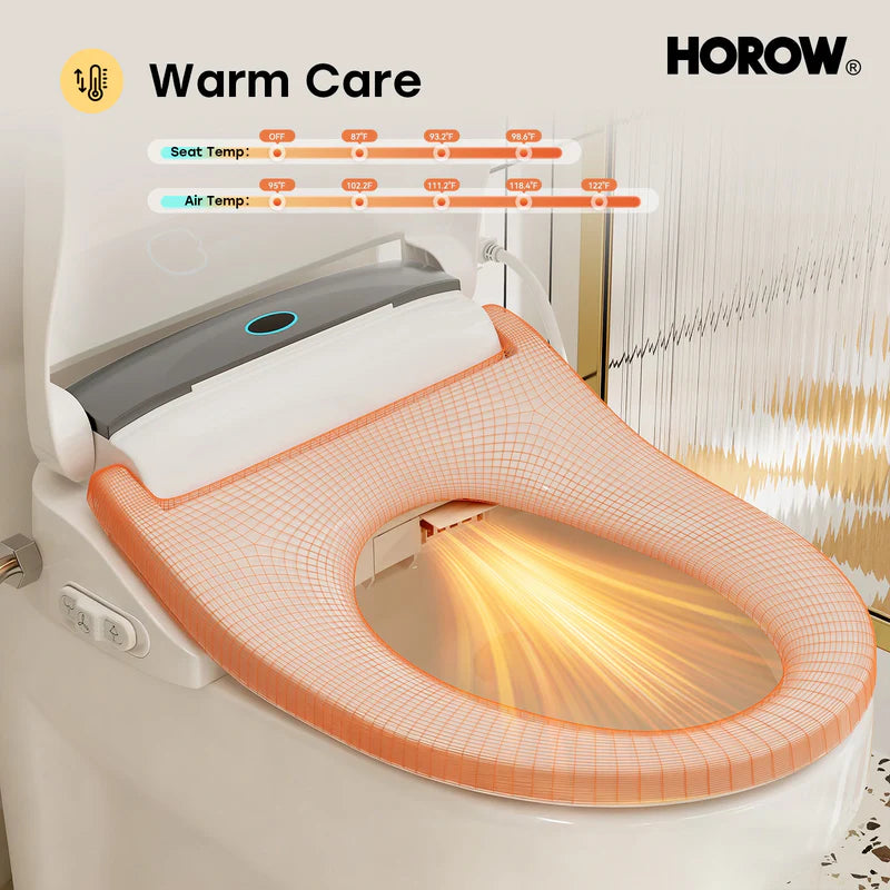 HOROW Bidet Toilet Seat With Heated Seat Dryer bidet Model B0503