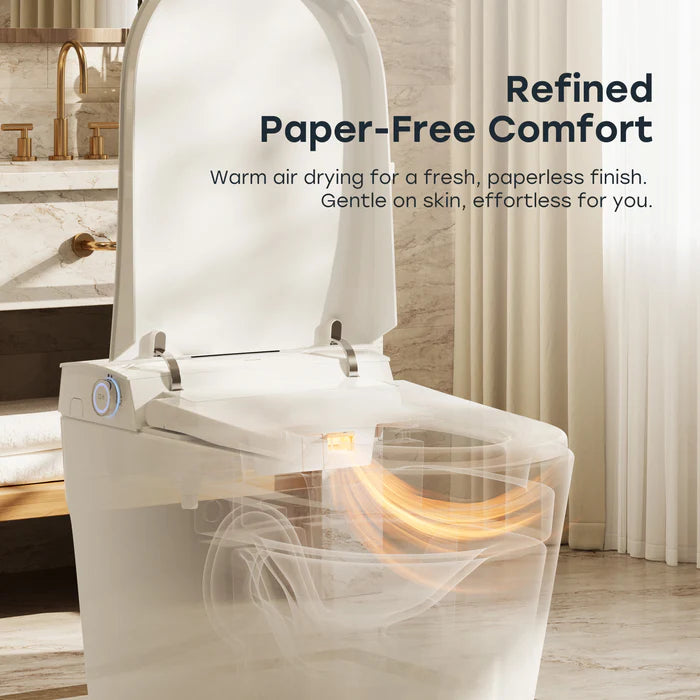 HOROW T39 Smart Toilet with Built-In Tank & Pump, ADA Dual Flush