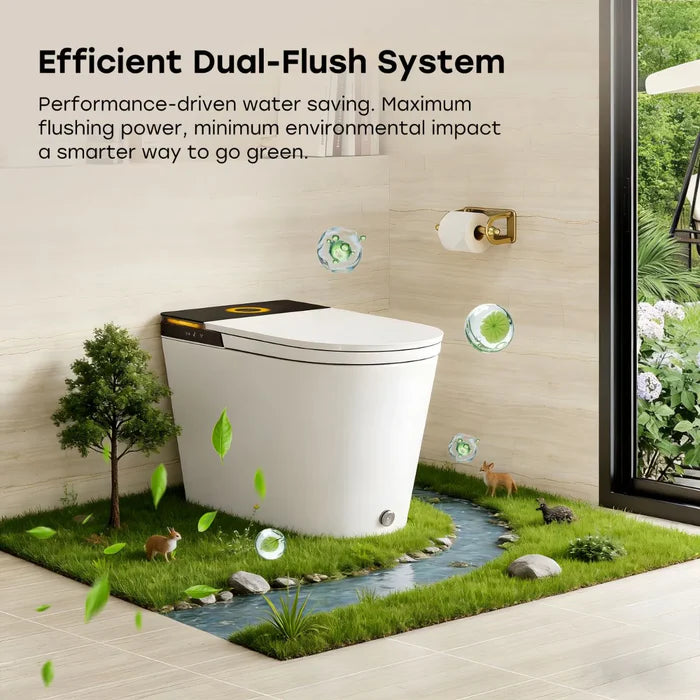 X70 Smart Toilet with Built-In Tank and Pump – Powerful Flush, Modern Comfort