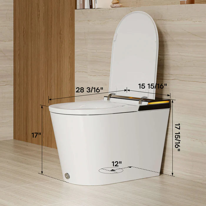 X70 Smart Toilet with Built-In Tank and Pump – Powerful Flush, Modern Comfort