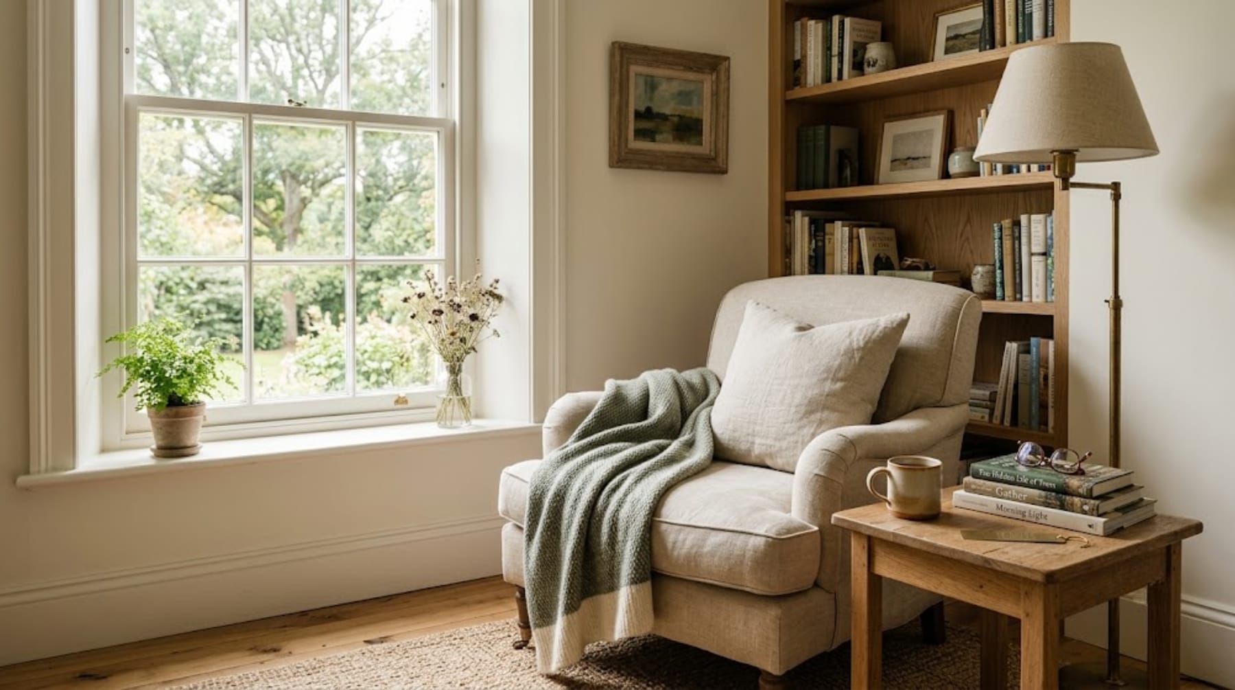 A room built for slowing down.